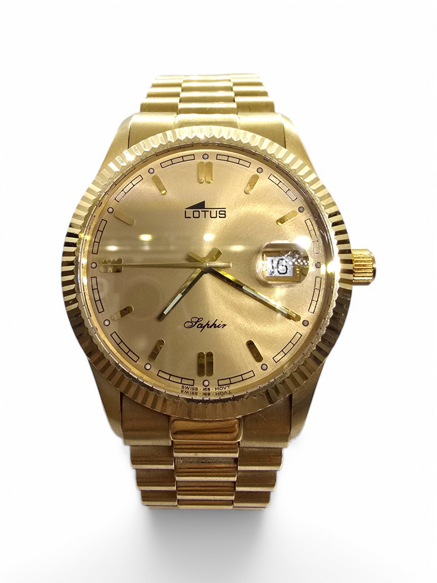 Reloj Lotus de Hombre en Oro de 18 quilates – Modelo 555/2