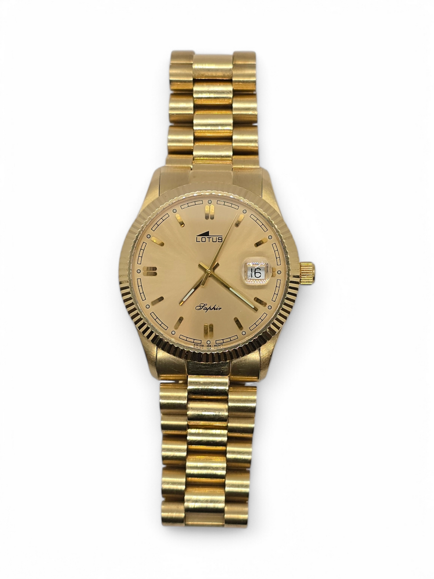 Reloj Lotus de Hombre en Oro de 18 quilates – Modelo 555/2
