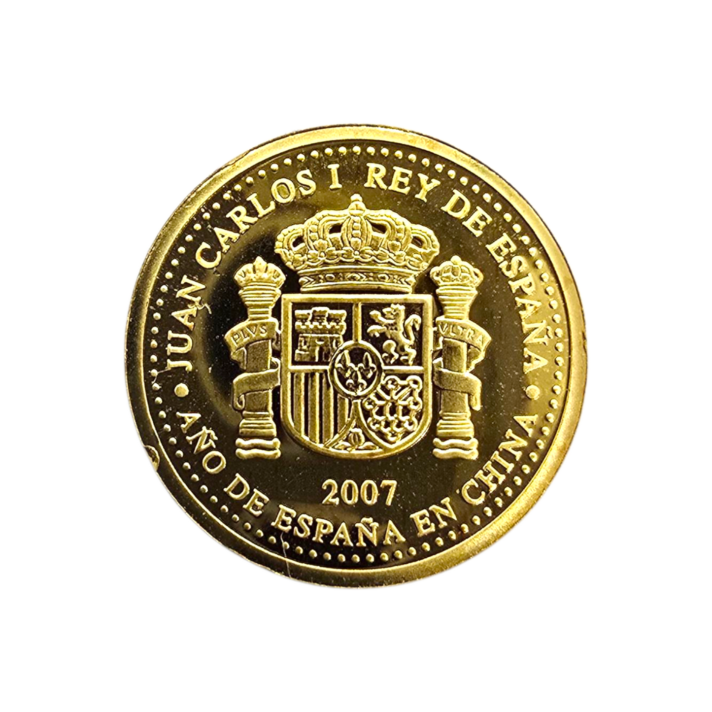 Moneda Oro 20€ 2007 Año de España en China
