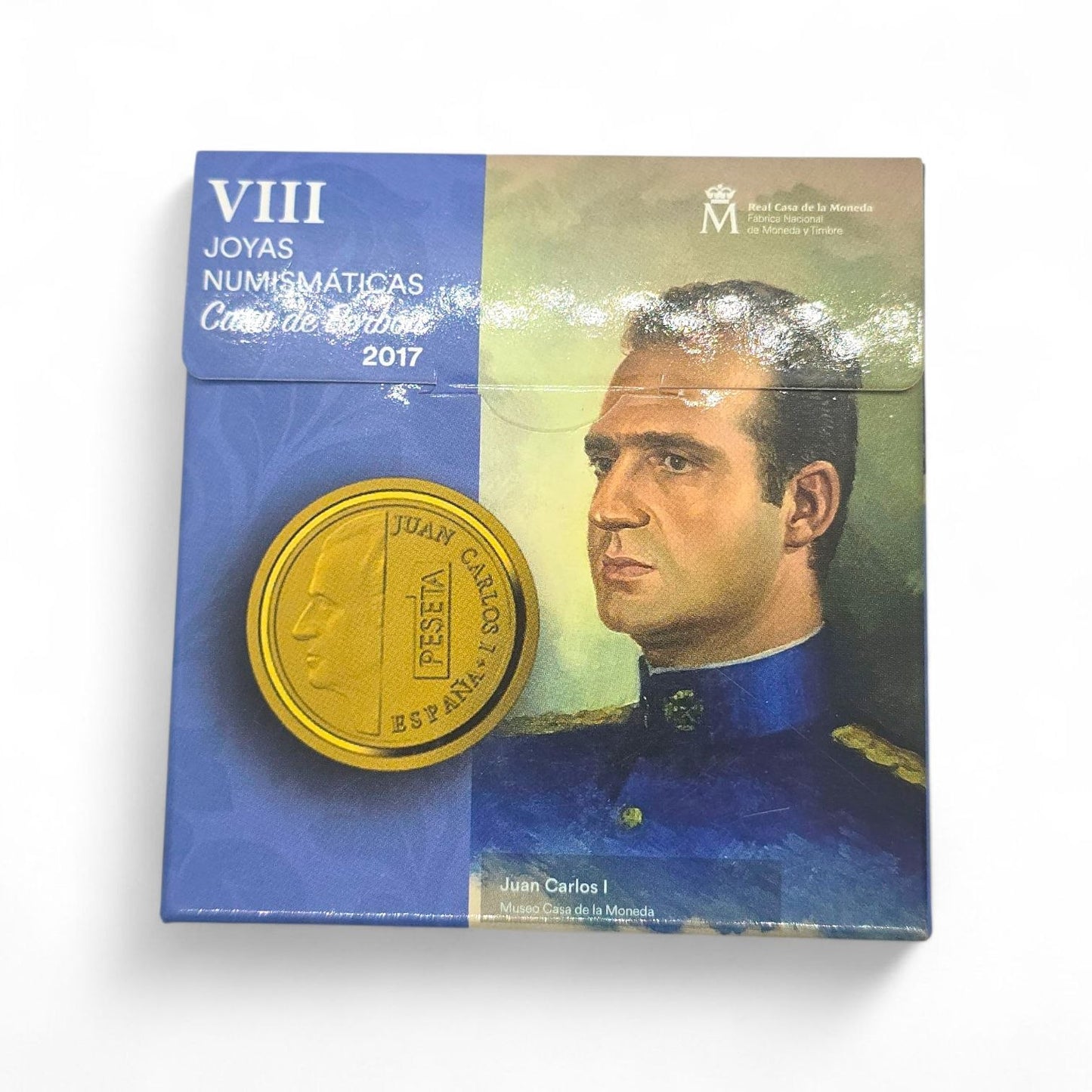 Moneda de 20€ en oro de FNMT - VIII Joyas Numismáticas 2017 - Casa de Borbón