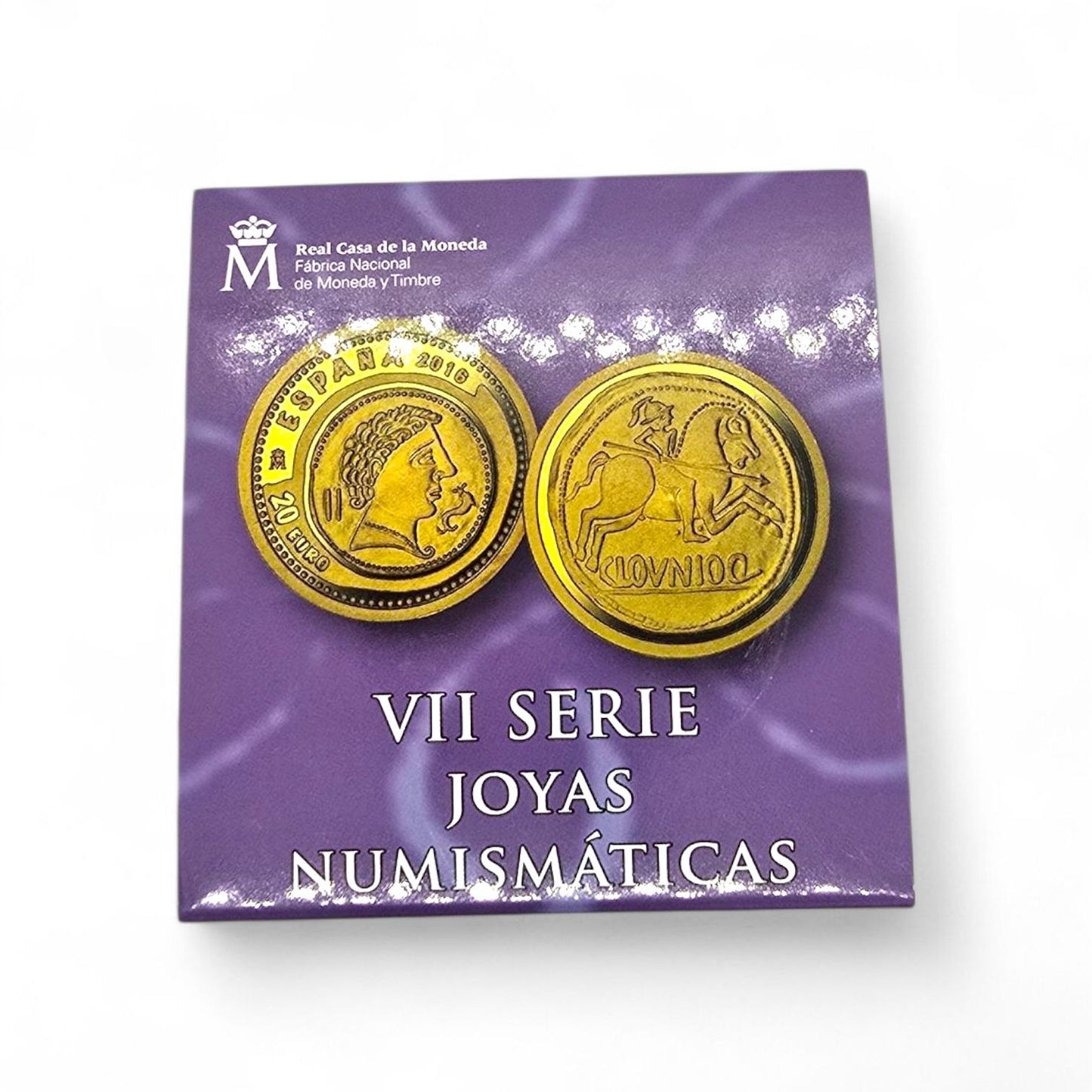 Moneda 20€ oro 2016 (FNMT) VII Serie de Joyas Numismáticas