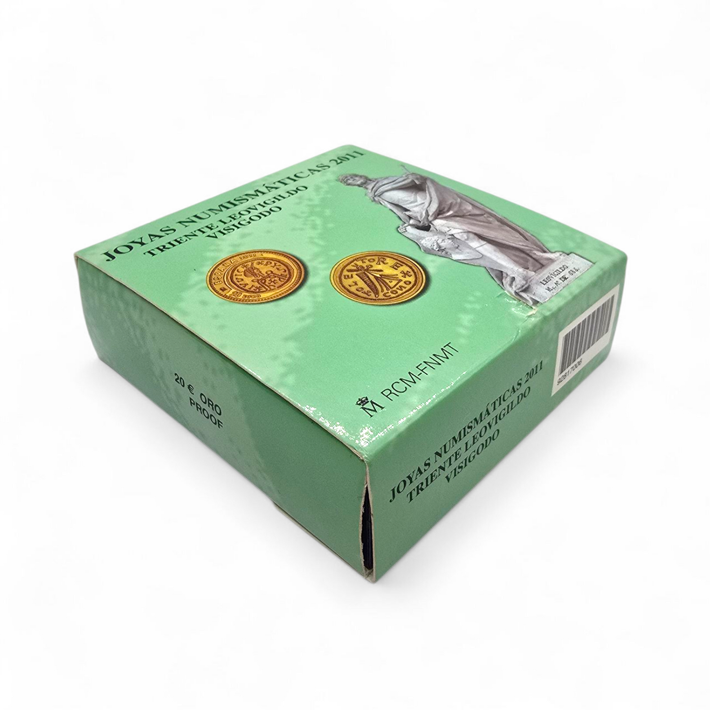 Moneda 20€ oro 2011 FNMT Joyas Numismaticas Visigodo