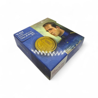 Moneda de 20€ en oro de FNMT - VIII Joyas Numismáticas 2017 - Casa de Borbón
