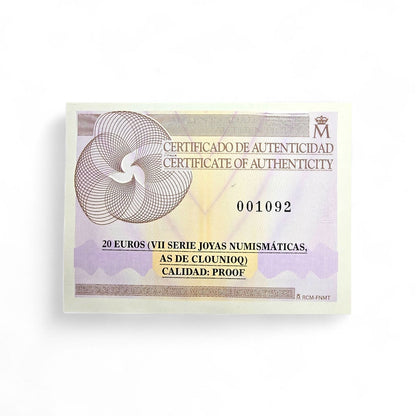 Moneda 20€ oro 2016 (FNMT) VII Serie de Joyas Numismáticas