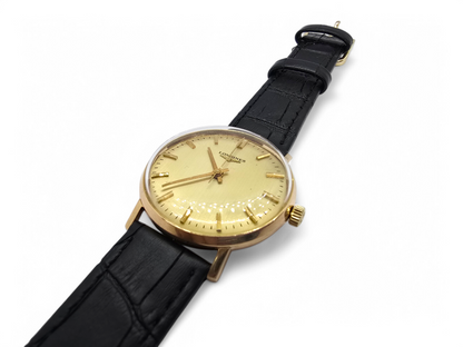 Reloj Longines de caballero en oro 18K.