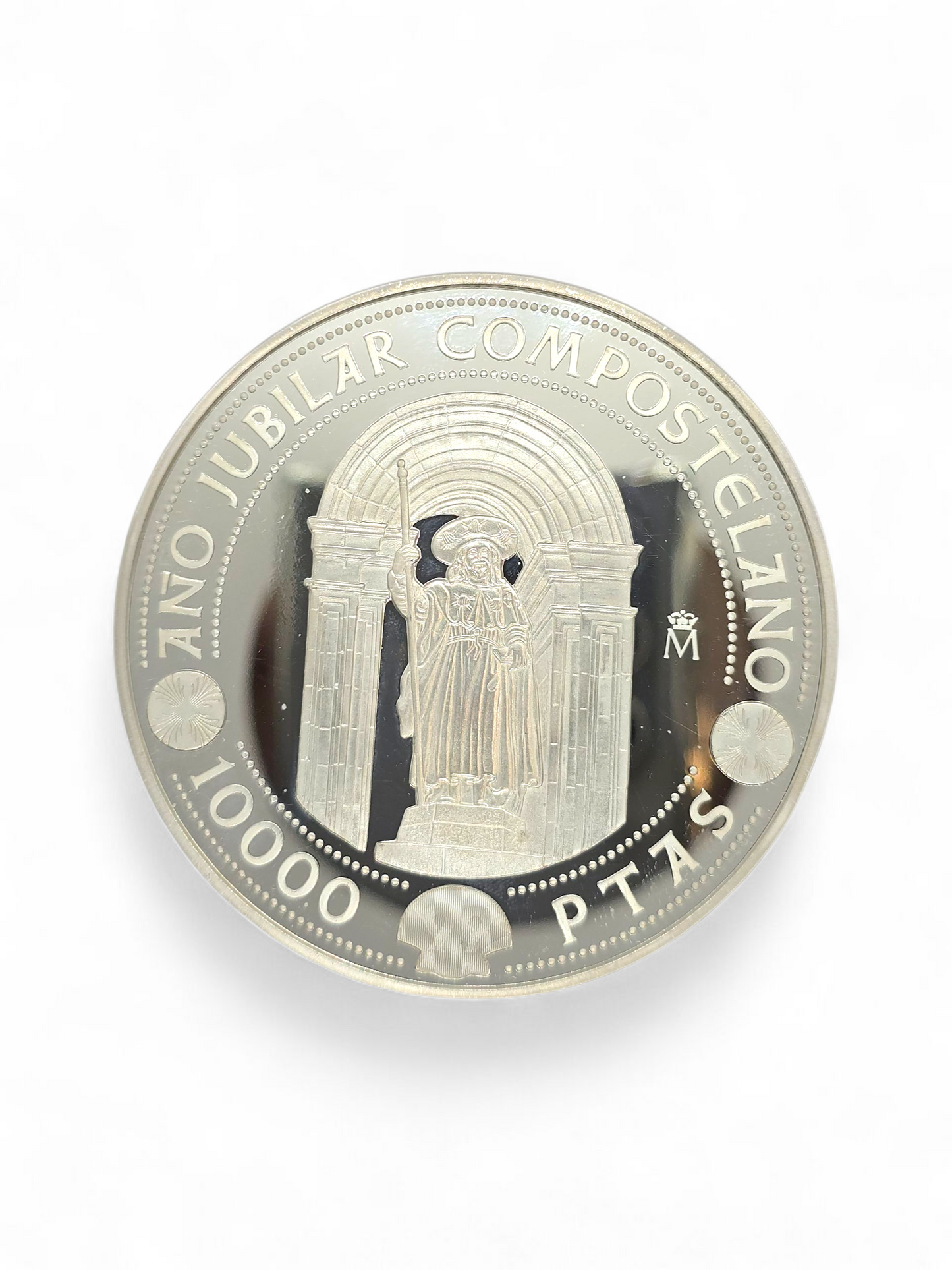 Colección Oficial FNMT – Juego Completo de Plata y Oro Año Jubilar Compostelano 1999