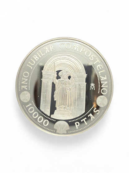 Colección Oficial FNMT – Juego Completo de Plata y Oro Año Jubilar Compostelano 1999