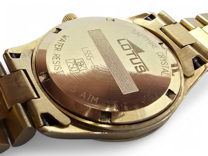 Reloj Lotus de Hombre en Oro de 18 quilates – Modelo 555/2