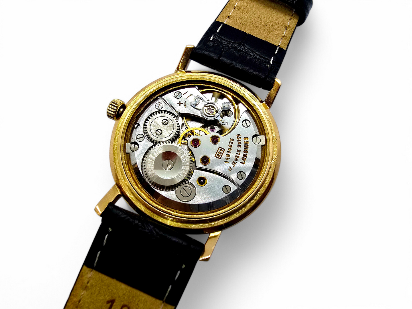 Reloj Longines de caballero en oro 18K.