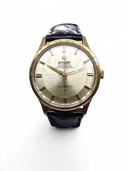 Omega Constellation "Pie Pan" Automático – Oro Amarillo 18 Quilates