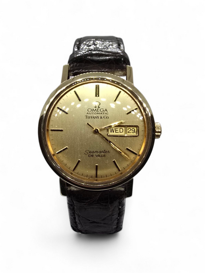 Omega Seamaster De Ville "Tiffany & Co." – Oro Amarillo 14 Quilates