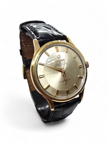 Omega Constellation "Pie Pan" Automático – Oro Amarillo 18 Quilates