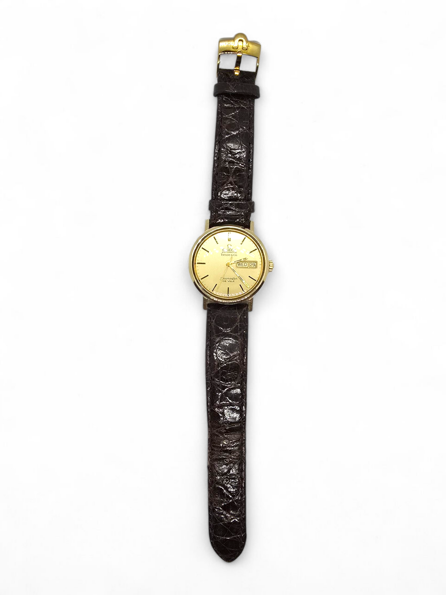 Omega Seamaster De Ville "Tiffany & Co." – Oro Amarillo 14 Quilates
