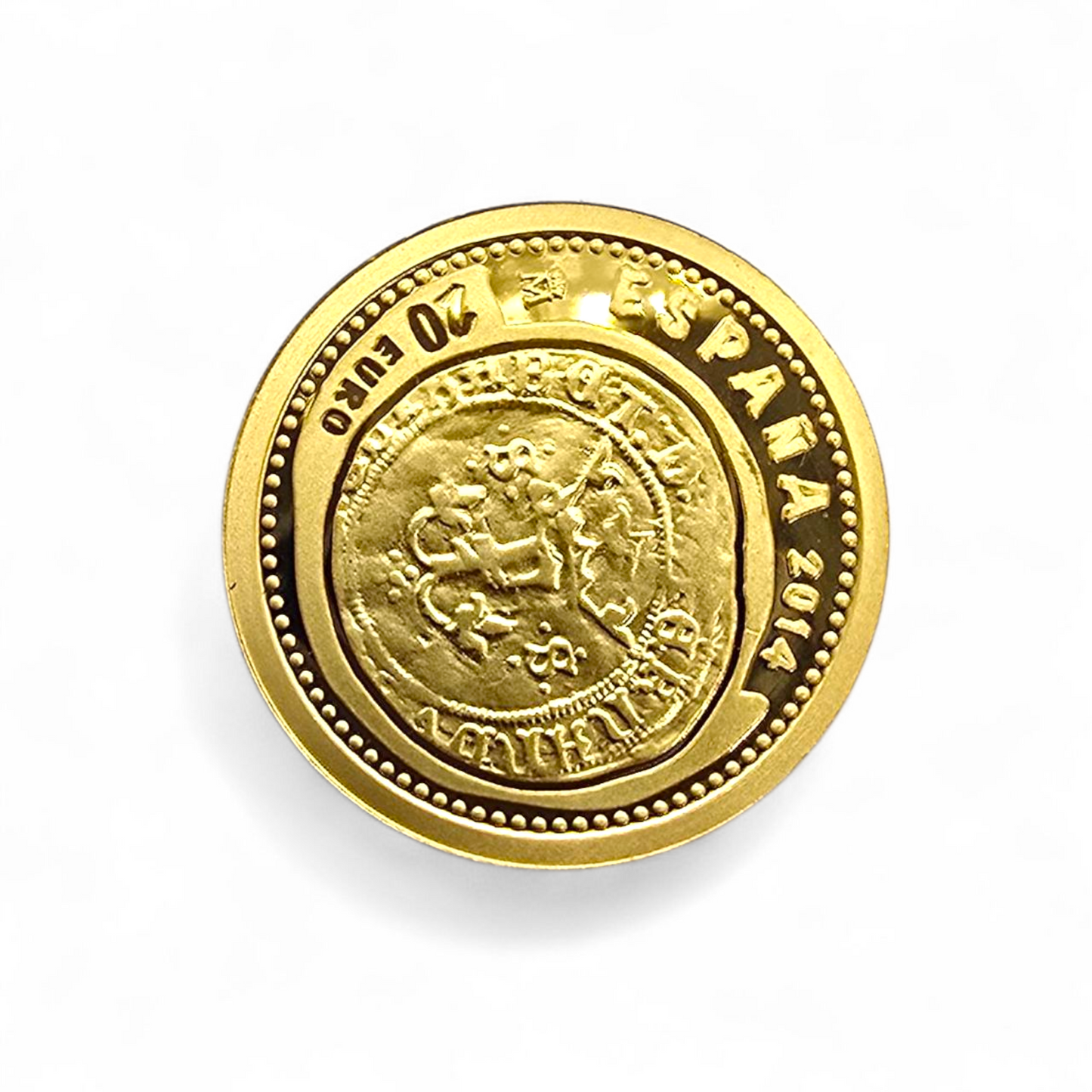 Moneda “Medio Excelente” 20 € – Joyas Numismáticas (FNMT, 2014)