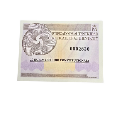 Moneda Oro 20€ 2007 Año de España en China