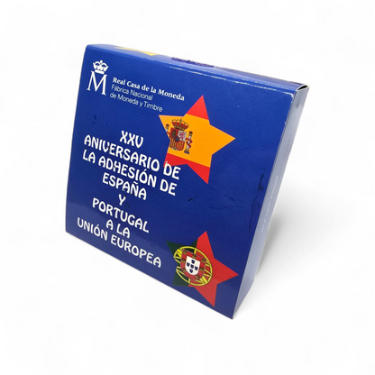 Moneda de 20 € en oro XXV Aniversario de la adhesión de España y Portugal a Europa