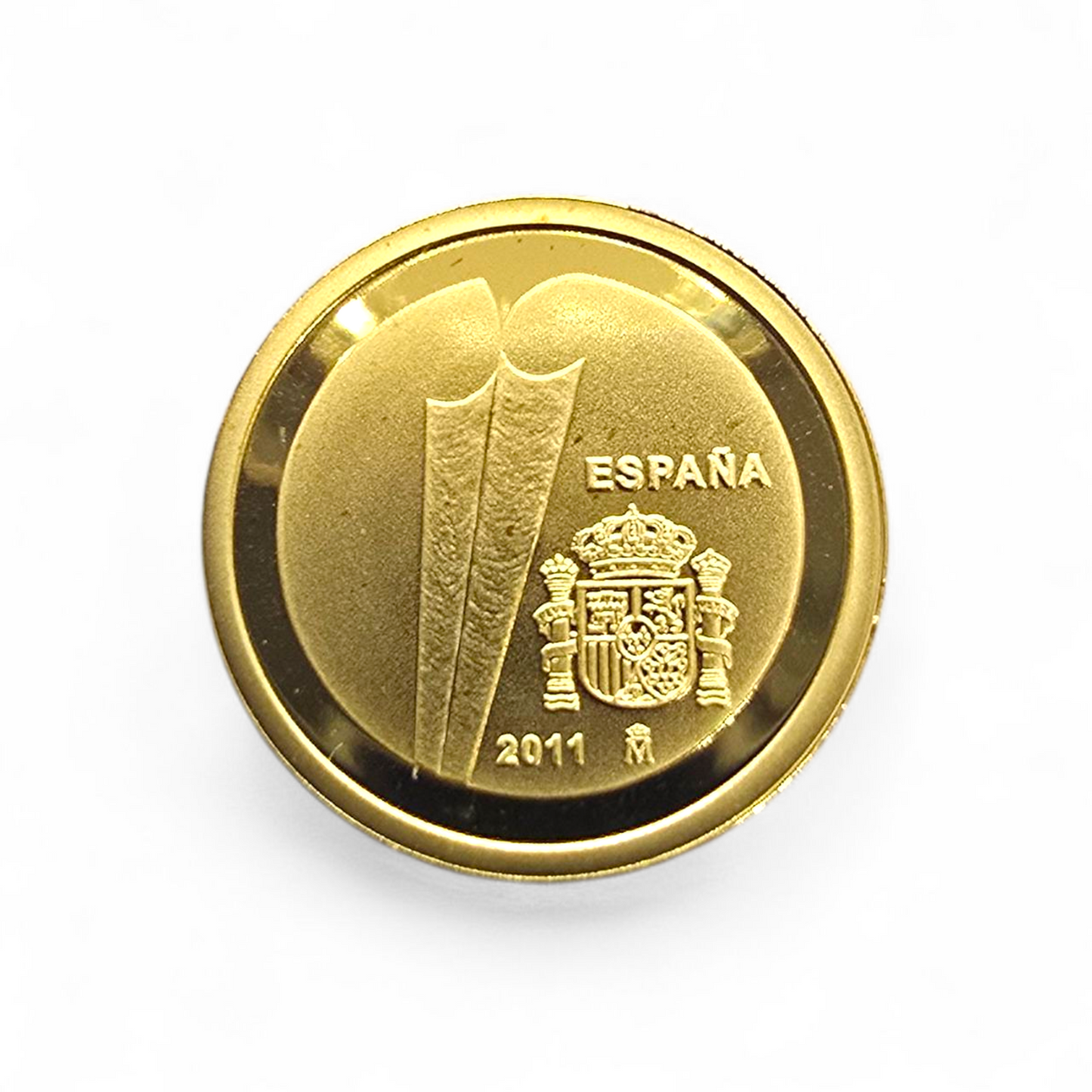 Moneda de 20 € en oro XXV Aniversario de la adhesión de España y Portugal a Europa