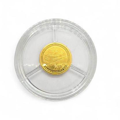 Moneda de 20 € en oro XXV Aniversario de la adhesión de España y Portugal a Europa