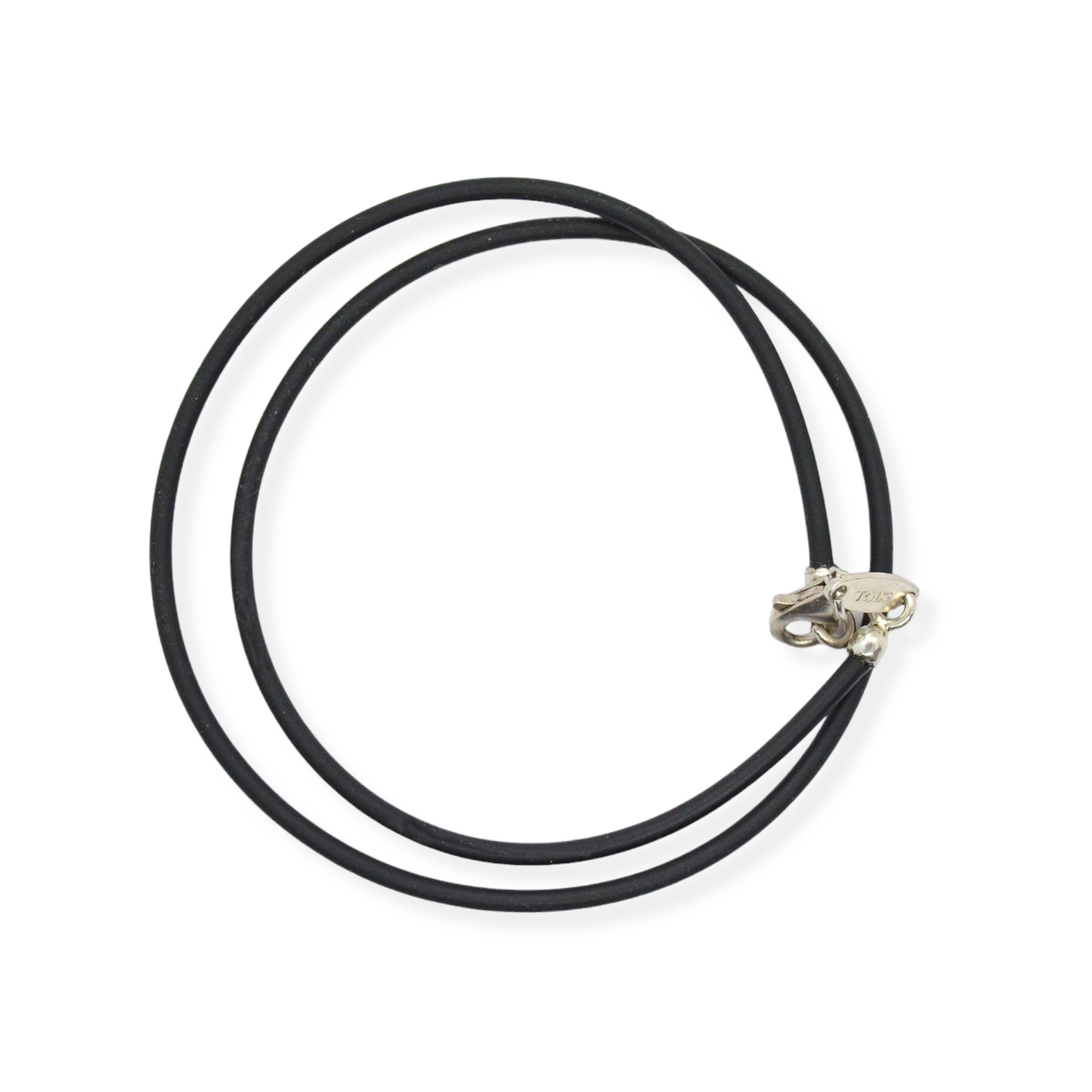 Cadena Tous Chokers Caucho y cierre de Plata