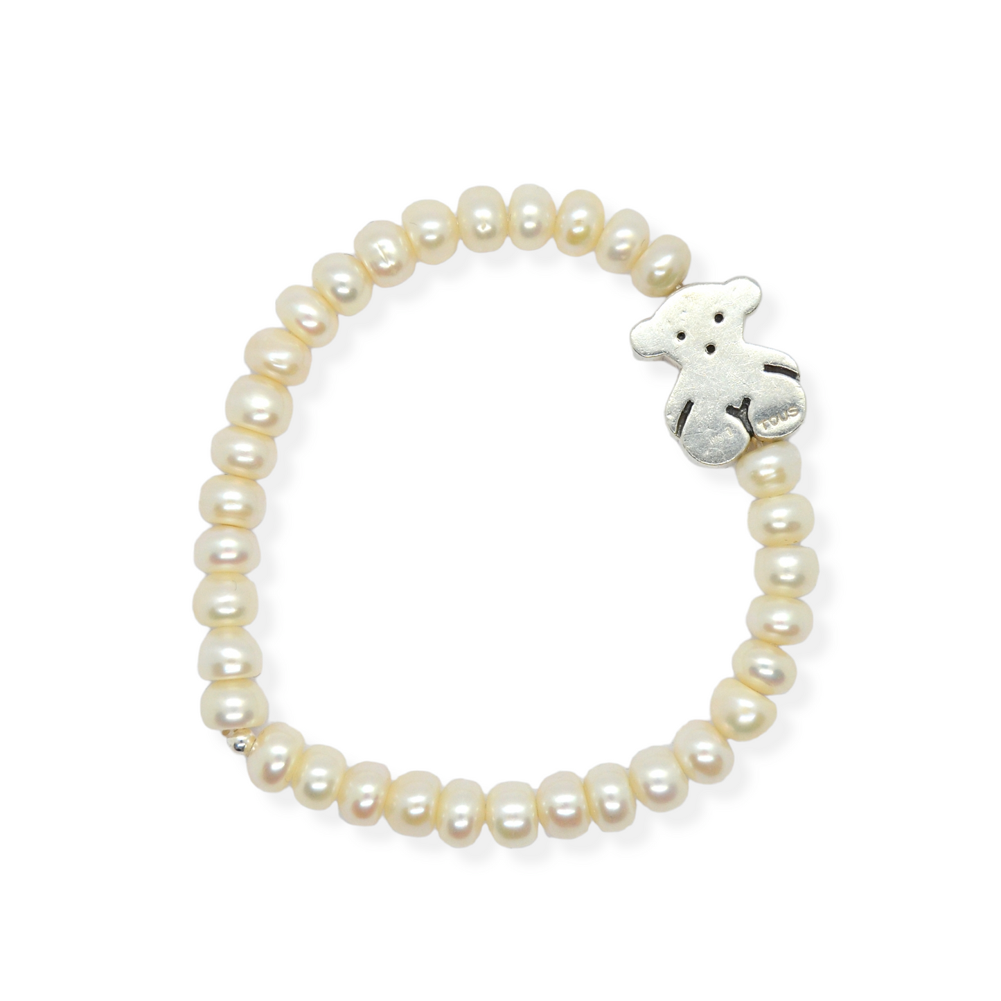 Pulsera Perlas Plata TOUS.