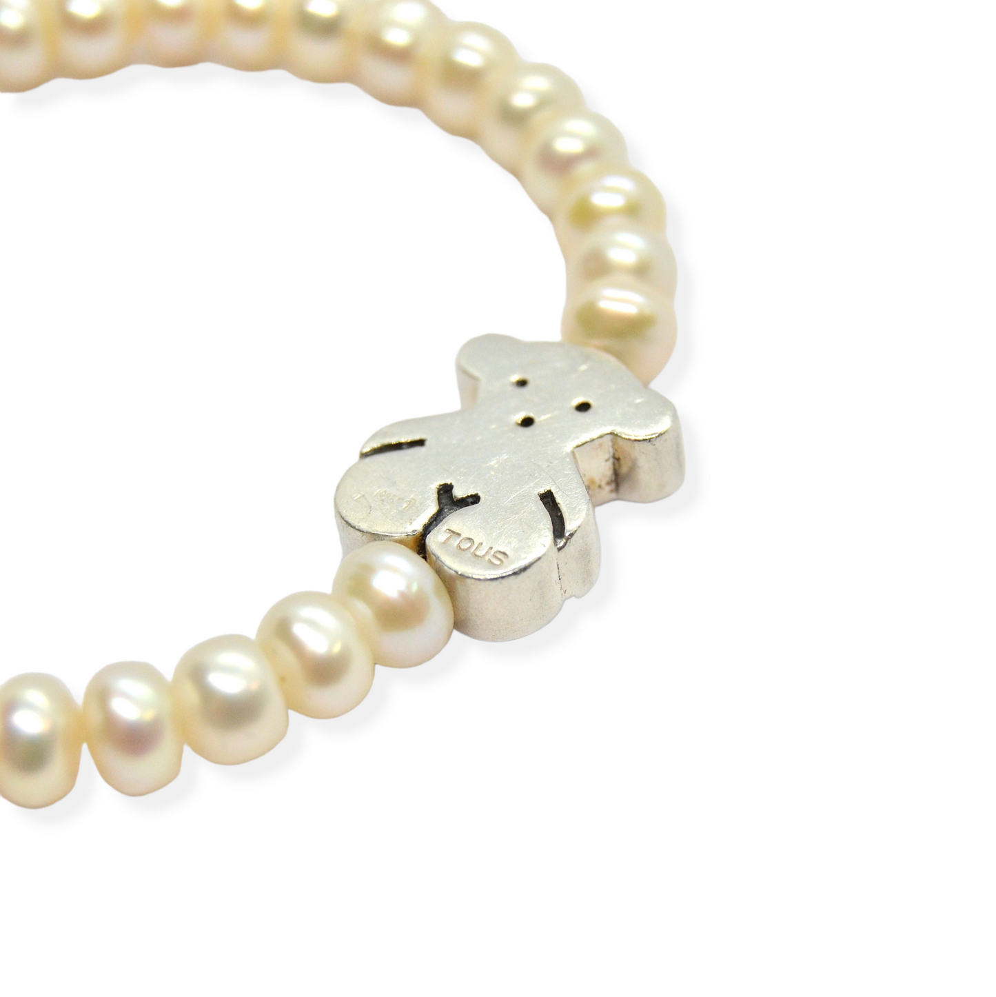 Pulsera Perlas Plata TOUS.