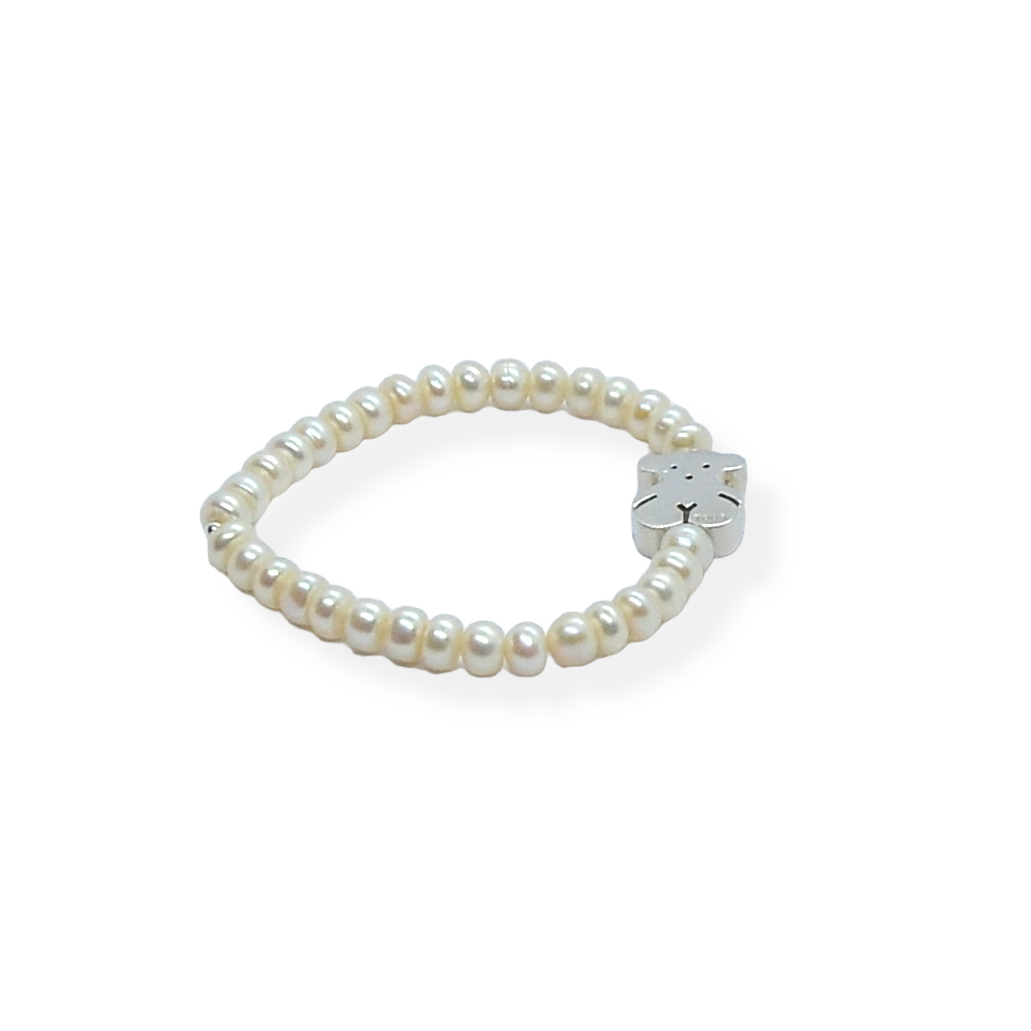 Pulsera Perlas Plata TOUS.