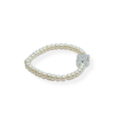 Pulsera Perlas Plata TOUS.