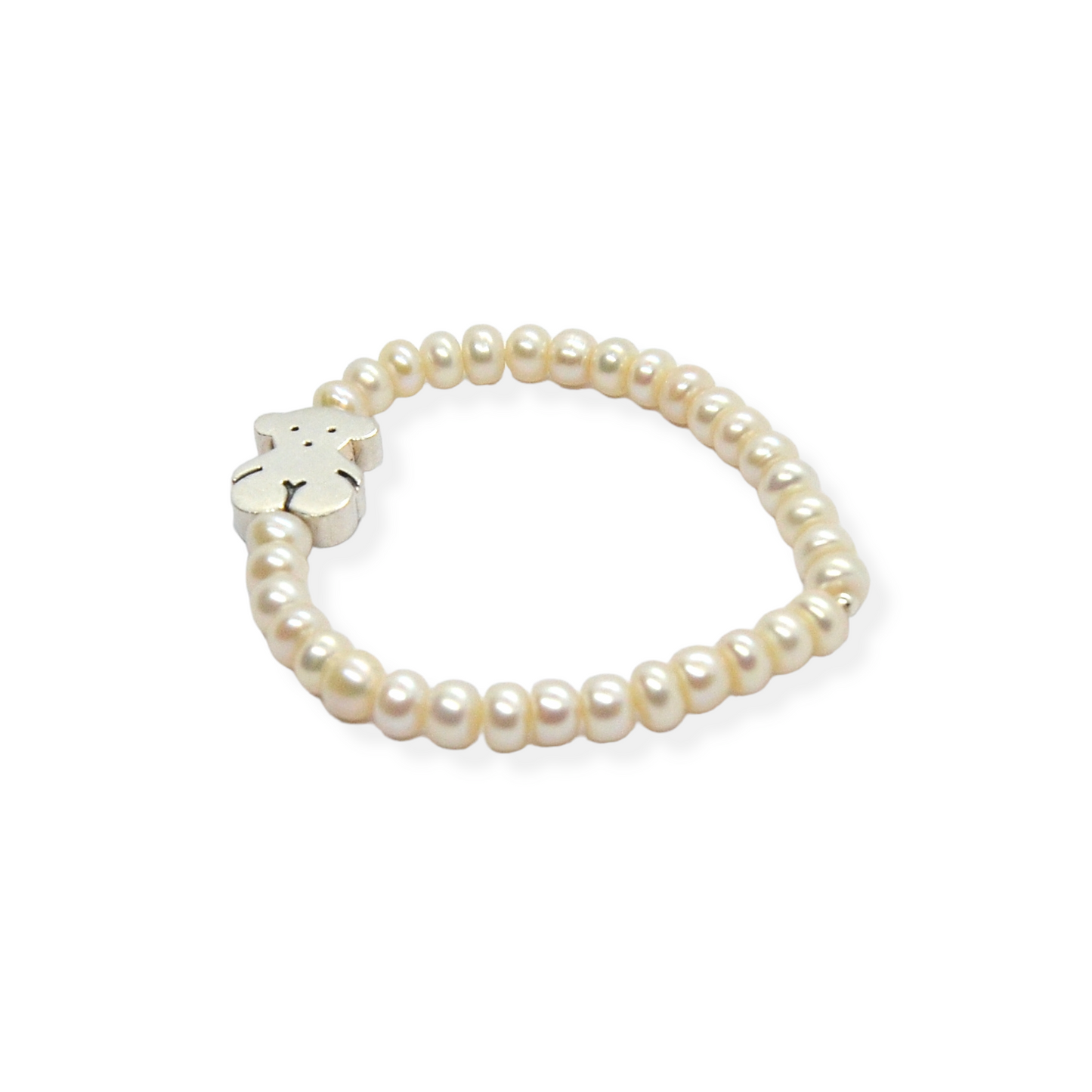 Pulsera Perlas Plata TOUS.
