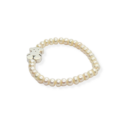 Pulsera Perlas Plata TOUS.
