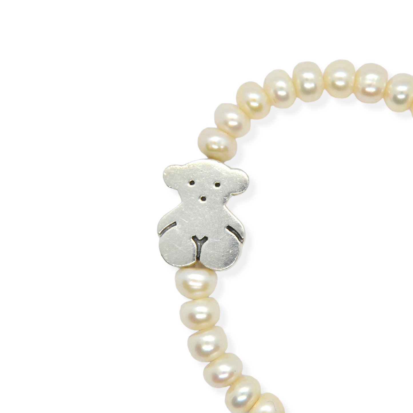 Pulsera Perlas Plata TOUS.