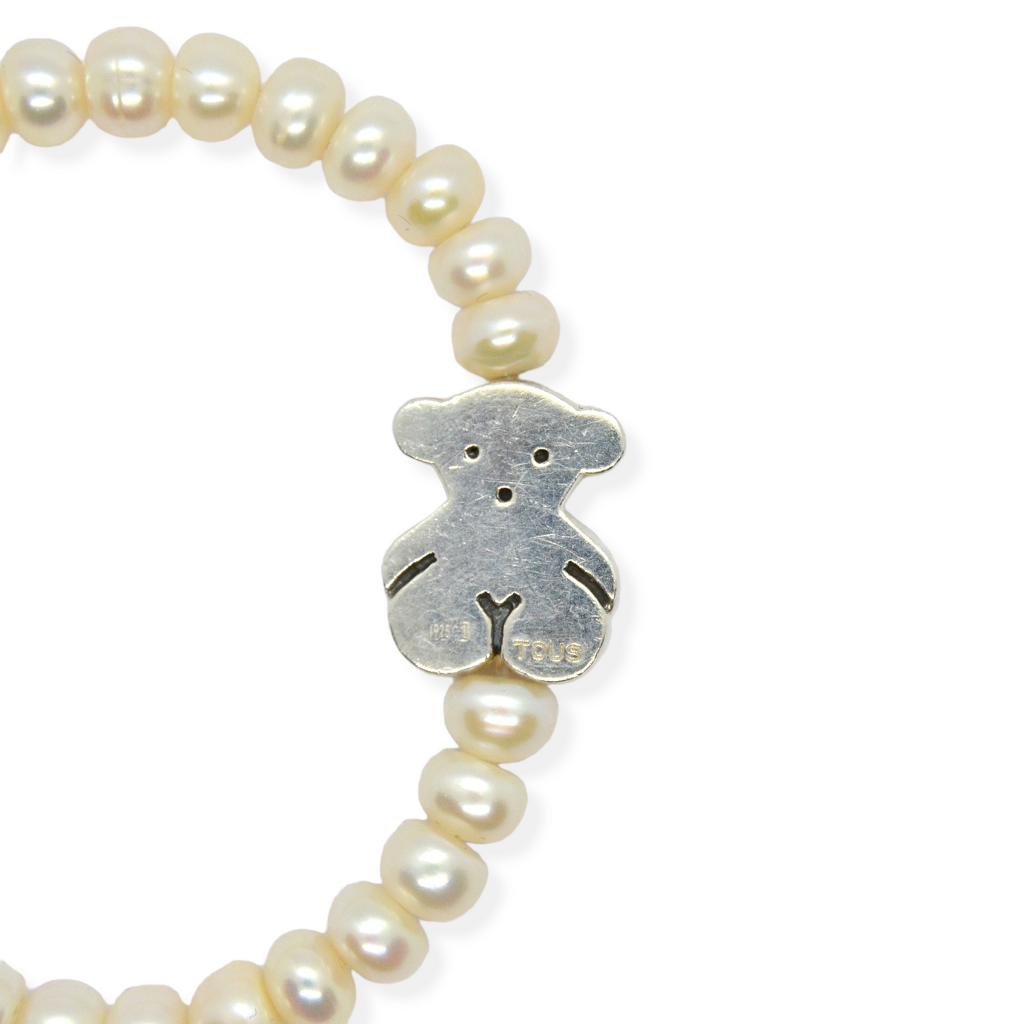 Pulsera Perlas Plata TOUS.