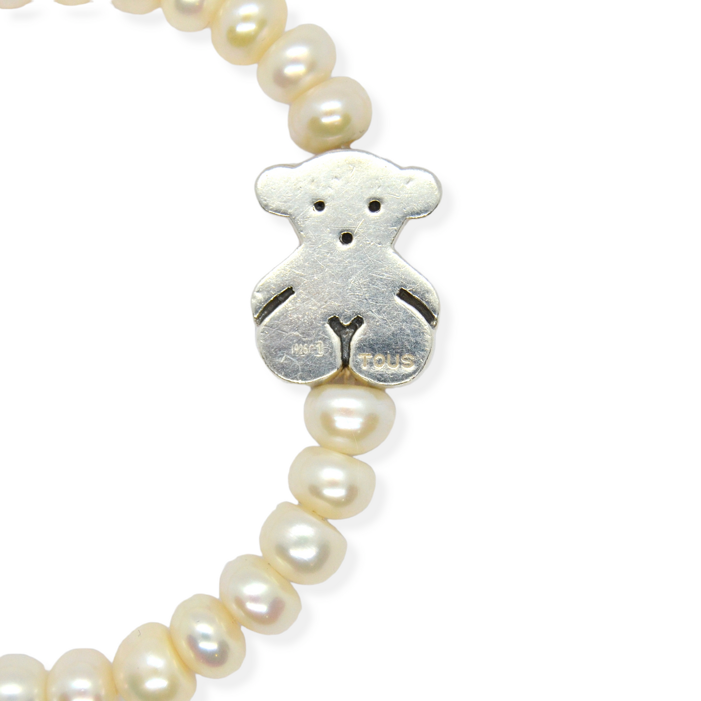Pulsera Perlas Plata TOUS.